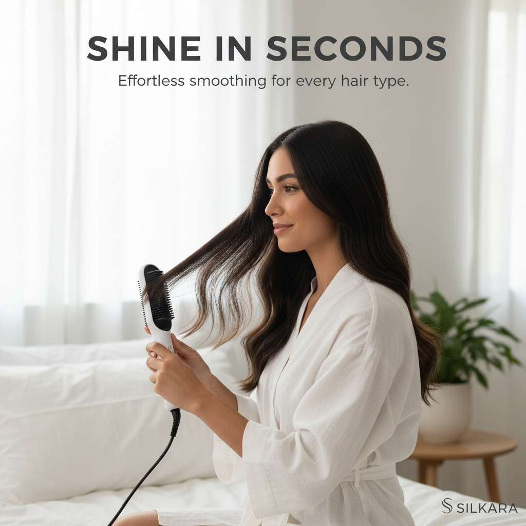 Silkara Hair Straightening Comb